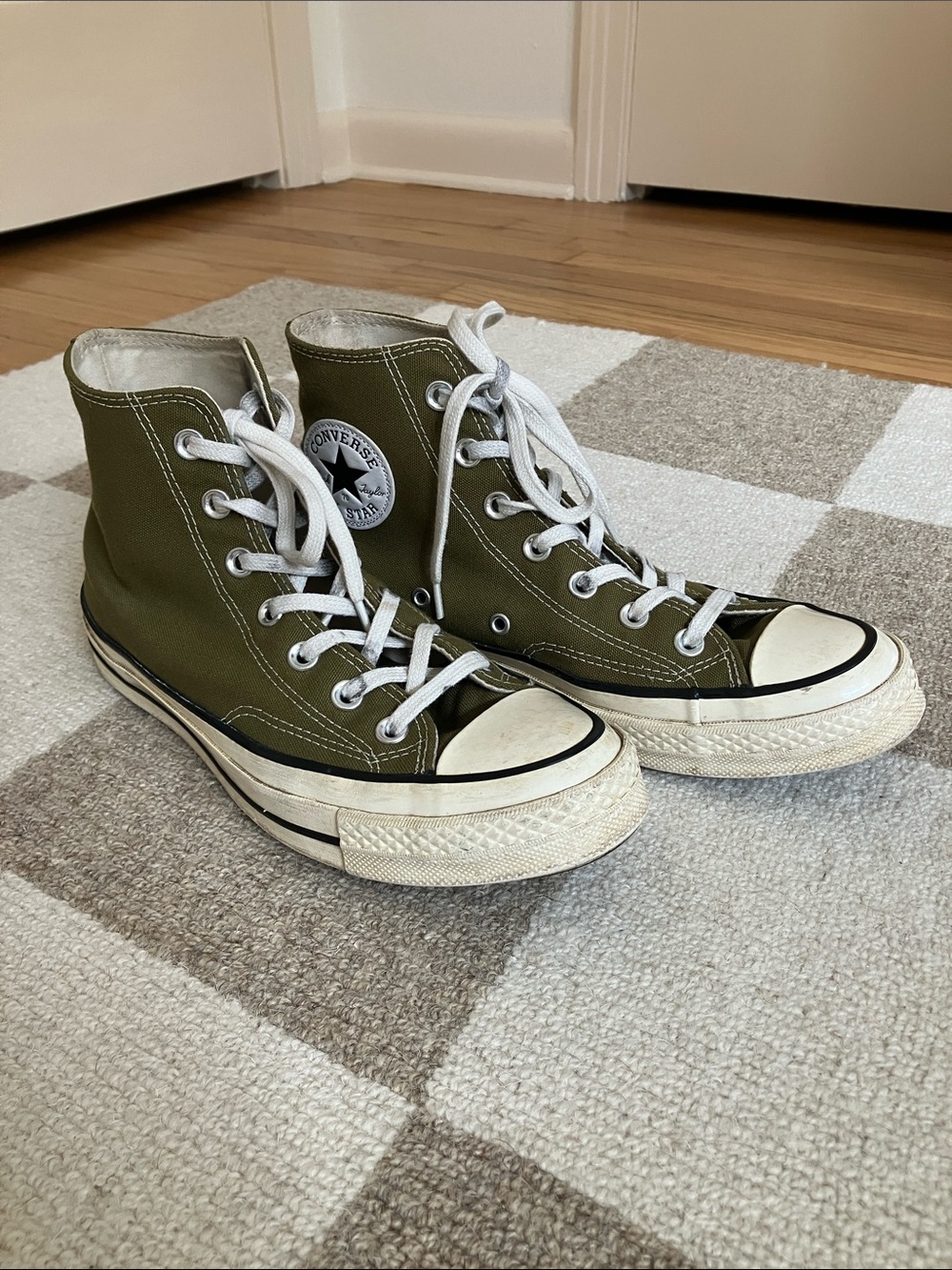 Green Chuck 70 High Top Converse Sneakers